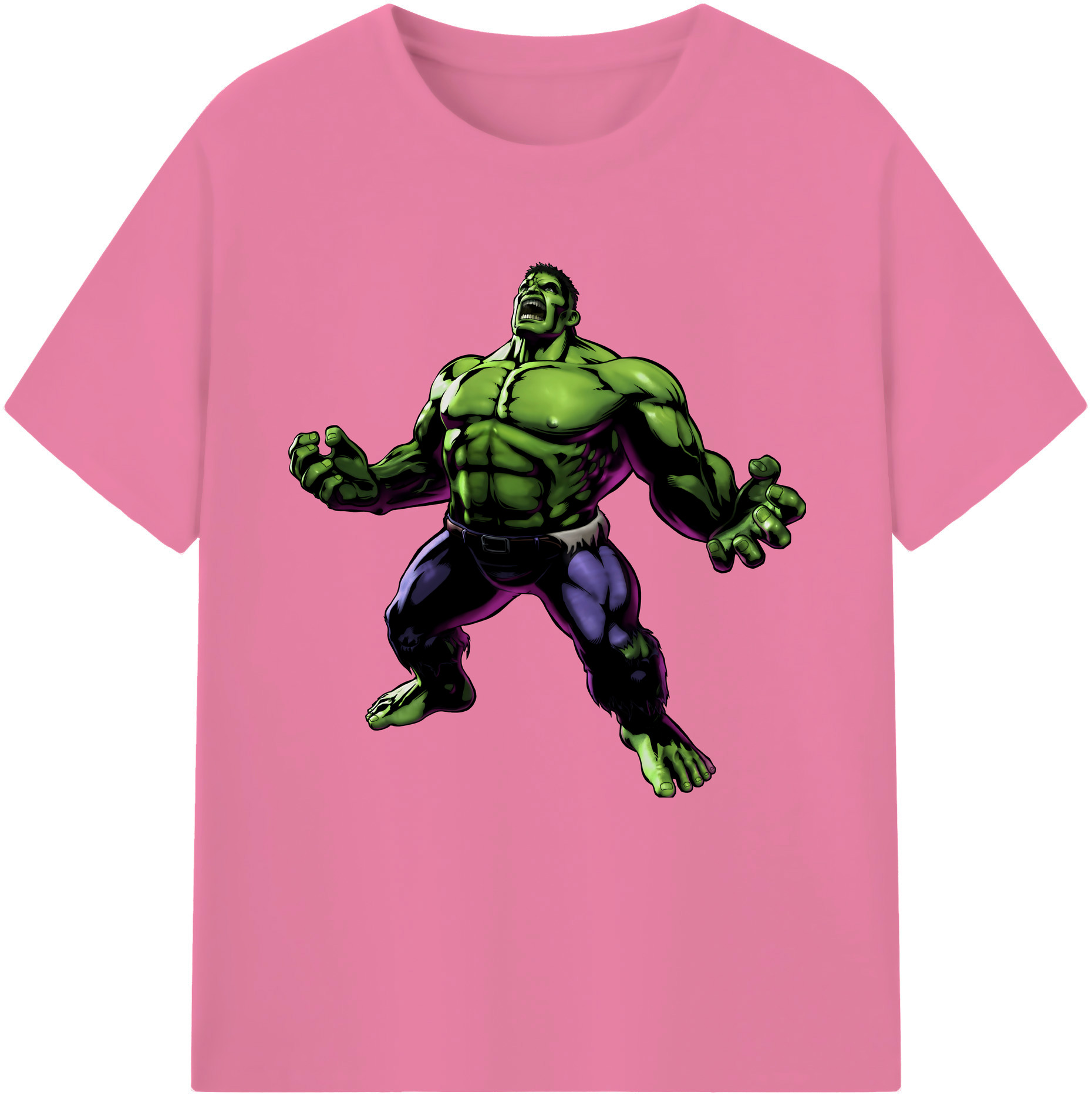 （画像用） アベンジャーズ The Avengers 綿100％半袖Tシャツ（フロントプリント）